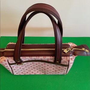 Red Louis Vuitton Monogram Mini Lin Josephine PM Shoulder Bag